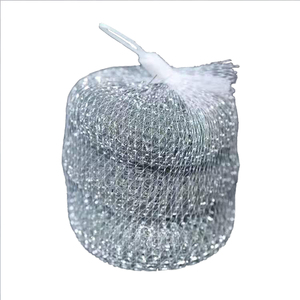 Nhà Máy Giá 5 Cái Dây Thép Mạ Kẽm Làm Sạch Bóng Lưới Scourer Cho Nhà Bếp Làm Sạch - Product Image 6