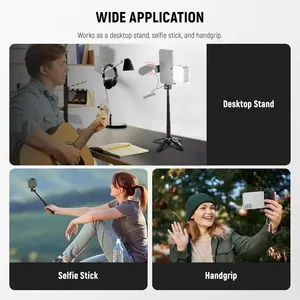 NEEWER Selfie Stick avec télécommande <span class=keywords><strong>Bluetooth</strong></span> détachable, trépied de voyage léger et pliable pour <span class=keywords><strong>iPhone</strong></span>, YouTube/TikTok, Vlogs - Product Image 6