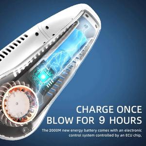 Nuevo Ventilador Portátil de Cuello a un Precio Ultra Bajo, Mini Aire Acondicionado Portátil de 5 Velocidades con Pantalla LED - Product Image 4