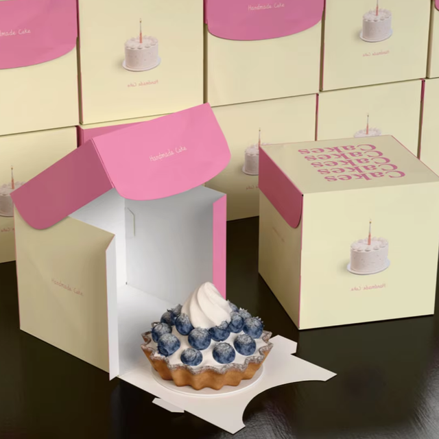 Minimalist Birthday Cake Boxes - Simple and Modern