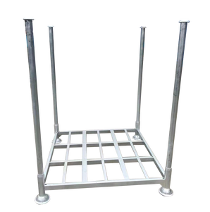 Estante Apilable de Metal Industrial <span class=keywords><strong>para</strong></span> Neumáticos, Ahorra 80% de Espacio, <span class=keywords><strong>para</strong></span> Almacenes Logísticos, con Tubo Extraíble - Product Image 4
