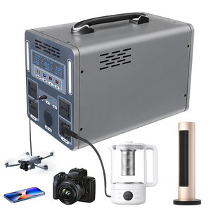 Portable Outdoor <b>Mobile</b> Power Supply Large Capacity Self-Driving Camping Live Emergency Battery Household <b>Solar</b> Car Bank 1000W L - Product Image 2