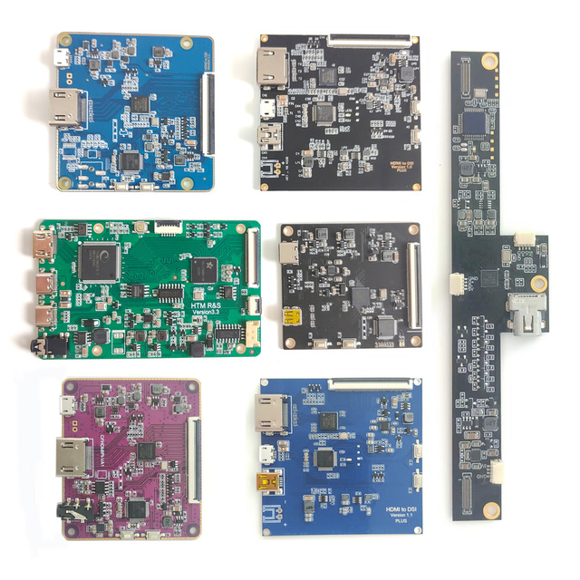 CONFU EDP Type-C USB-C Display AD Controller Converter Board with DP MIPI LVDS RGB TTL VGA DSI CSI
