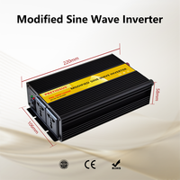 Pretiosus onduleur Intelligent onduleur DC12V à AC 220V 1000W aluminium modifié onduleur à onde sinusoïdale convertisseur de puissance