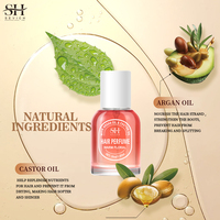 Meilleur Vente Parfum Vegan Cheveux Spray Huile d'Argan Marocaine Protection Thermique Cheveux Brume Parfum Pour Femmes