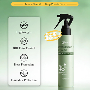 Échantillon <span class=keywords><strong>Gratuit</strong></span> en Gros – Spray Capillaire Réparateur <span class=keywords><strong>Super</strong></span> Brillance et Protection Thermique à la Vitamine E 300ml pour Femmes - Product Image 1