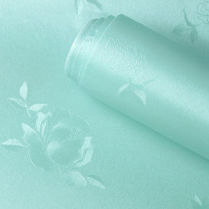 Classic Peony Rose Flower Floral Plain Silk <strong>Texture</strong> Wallpaper Wall <strong>Paper</strong> Rolls PVC Self Adhesive Wallpaper - Product Image 4