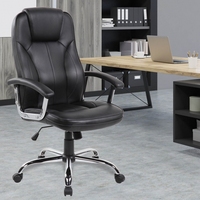 Vente en gros d'usine de canapé Boss chaise de bureau en cuir au design moderne avec bureau réglable et fonction tournante