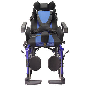 Fauteuil roulant pédiatrique avec inclinaison et inclinaison besoins spéciaux fauteuil roulant manuel - Product Image 3