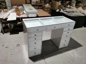 โต๊ะทำเล็บสไตล์ฝรั่งเศสคลาสสิก,โต๊ะทำเล็บสีขาวตักแผนกต้อนรับส่วนหน้าเล็บใช้5ปี<span class=keywords><strong>2022</strong></span> - Product Image 3