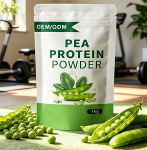 Protéine de pois végétalienne de qualité supérieure à prix de gros pour la croissance musculaire et le soutien à la forme physique, supplément protéiné OEM sous marque privée - Product Image 1