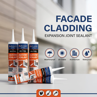 Mastic silicone neutre pour cuisine, salle de bain, construction, menuiserie – Adhésif faiblement odorant et non acide pour armoires et comptoirs