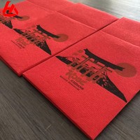 Serviettes jetables imprimées en Airlaid – Personnalisation usine (logo, taille, couleur) – Serviettes de table douces en Airlaid pour les événements et les commerces alimentaires