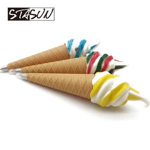 STASUNホット販売プロモーションかわいいノベルティプラスチッククリエイティブアイスクリーム型磁気ボールペン - Product Image 2