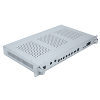Boîtier en aluminium 1U 2U 3U 19'' pour montage en rack, durable, pour amplificateur audio, projets électroniques, panneau de commande électrique