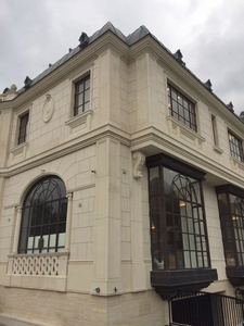 Villa de luxe moderne en travertin, revêtement mural en pierre naturelle polie, solution complète pour l'extérieur et l'intérieur, fournisseur d'usine sur mesure - Product Image 4