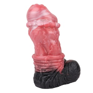 Funda Extensora de Pene Realista y Gruesa con Anillo para Pene, Funda para Agrandar el Pene, Juguete Sexual, Funda con Nudo para Hombres - Product Image 5