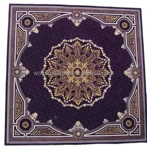 <span class=keywords><strong>Tappeto</strong></span> di Lusso in Misto Lana e <span class=keywords><strong>Viscosa</strong></span>, a Pelo Lungo, Fatto a Mano, Antimicrobico, Adatto agli Animali Domestici, Reversibile e Antiscivolo - Product Image 5