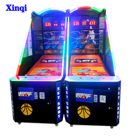 Jeux de sports d'intérieur de vente chaude Machine de jeu de tir de basket-ball de rue Fabrication de machine de jeu d'arcade de basket-ball à pièces