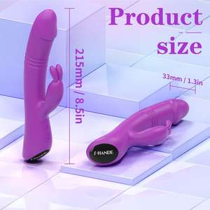 Vibrador Feminino <span class=keywords><strong>Sexy</strong></span> com Estímulo ao Ponto G, Massageador Clitoriano, Dildo, Vibradores Coelho, Brinquedo Sexual para Mulheres - Product Image 4