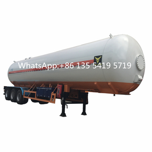 त्रि-एक्सल 52000l Lpg टैंक सेमी ट्रेलर एलपीजी ट्रक ट्रेलर 25 टन प्रोपेन एलपीजी ट्रांसपोर्ट टैंकर ट्रेलर कीमत - Product Image 2