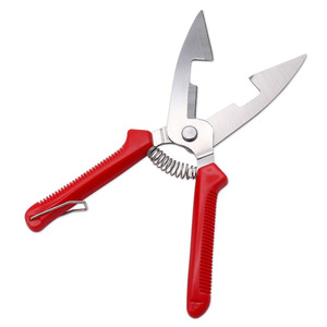 Lu Ban's Work Bypass Pruning Shears Stainless Steel Red 20-30 Mm For Fruit Trees And Vegetables - Product Image 1