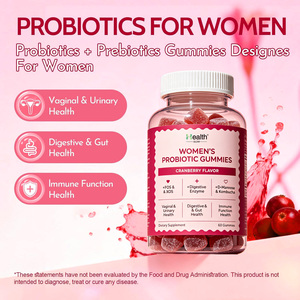 Gomitas Probióticas OEM de Fábrica para el Microbioma Intestinal, Comodidad Digestiva, Hinchazón, Etiqueta Privada para Mujeres, Certificación GMP, Venta al por Mayor a Granel - Product Image 4