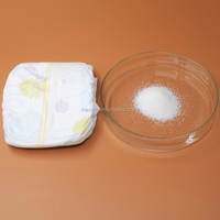 Poudre de polyacrylate de sodium, Poliacrilato De Sodio, cristaux hydratants, polymère SAP pour l'absorption des matières premières des couches pour bébés