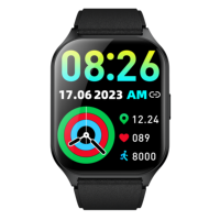 Reloj Inteligente con IA P109 2026, Pantalla Cuadrada de 2.06'', Resistente al Agua IPX8, Asistente de Voz con IA 4.0, Compatible con Android/iOS, Magnético