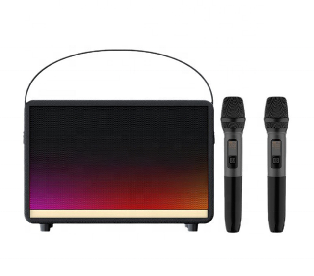 Portable Outdoor Speaker with Wireless Microphone