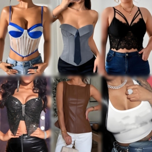 Liquidación de Inventario 2026: Blusas de Mujer a la Moda, Sexys y Casuales, Estilos Combinables, Camisetas, Envío Aleatorio - Product Image 5