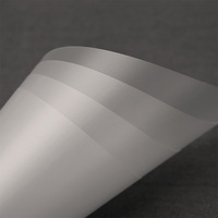 Prix usine clair PVC feuille mate plastique 350 450 600 microns rigide mat Transparent ponçage PVC feuille givrée pour signe