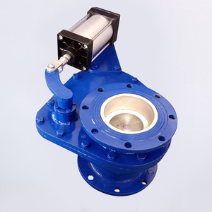 Válvula de Bola Neumática de Cerámica de 3 Pulgadas, Acero Inoxidable 304, de Doble Acción, con Actuador Neumático de 2 Vías y Conexión de Brida - Product Image 5