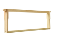 Style personnalisé bois de pin pleine profondeur cadre d'abeille en bois ruche pour cadre de ruche