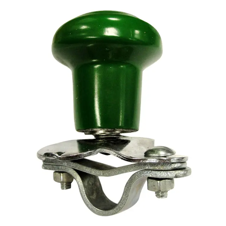 Botão giratório em vinil verde, volante, wsv121g, trator jd