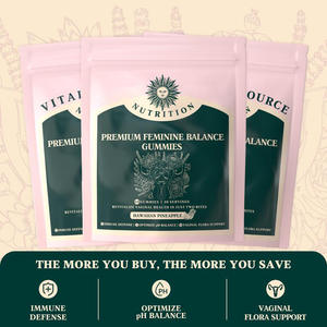 Meilleures ventes : Sachet de 60 bonbons gélifiés pour l'équilibre du pH, complément alimentaire pour une meilleure densité osseuse, gummies premium pour l'équilibre féminin - Product Image 3