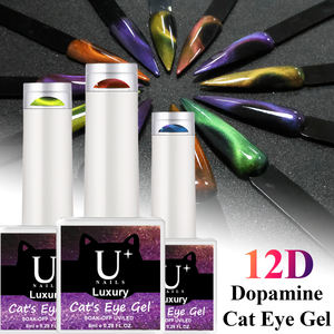 Muestra <span class=keywords><strong>gratis</strong></span> Esmalte de UAS semi permanente gel barniz 12D magnético ojo de gato esmalte de uñas salud y belleza - Product Image 4