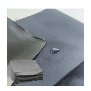 300D oxford durable ripstop woven outdoor patio furniture cover fabric waterproof laminated fabric