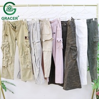 Ropa de Segunda Mano para Hombre al por Mayor: Pantalones Cargo Usados en Pacas de Ropa Americana