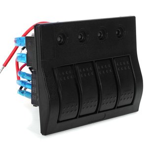 Barca marina RV 4 banda impermeabile bilanciere pannello interruttore con indicatore a Led con interruttori - Product Image 4