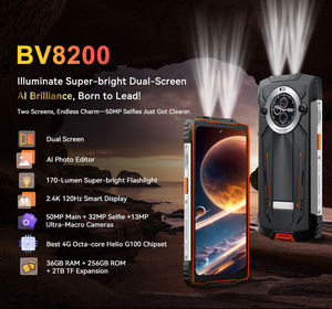 Blackview BV8200 สมาร์ทโฟนพันธุ์แกร่ง กันกระแทก กันน้ำ แบตเตอรี่ 8800mAh ความจุ 12+256GB กล้อง 50MP รองรับ 4G ไฟฉาย 170 ลูเมน ระบบปฏิบัติการ Android 14 - Product Image 4