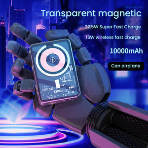 Meilleures ventes <span class=keywords><strong>2022</strong></span> Banque d'alimentation sans fil magnétique transparente à charge rapide 10000mAh PD22.5W pour iPhone pour <span class=keywords><strong>Samsung</strong></span> Design créatif - Product Image 4