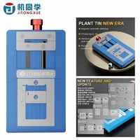 Plateforme universelle TX T4 Pro pour le reballing et le retrait de la colle des puces, gabarit de réparation BGA pour CPU, EMMC, RAM d'iPhone et Android avec 14 pochoirs