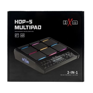 HXM HDP-5 แผ่นกลองเพอร์คัชชันแบบมืออาชีพ ออลอินวัน ไอเท็มที่คนรักเครื่องดนตรีประเภทเพอร์คัชชันต้องมี - Product Image 5