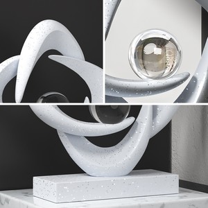 Mueble para vinos de resina "<span class=keywords><strong>La</strong></span> Buena Fortuna Llega", Mueble para <span class=keywords><strong>TV</strong></span>, Escritorio de Oficina, Hogar - Product Image 4