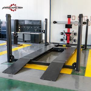 Equipo de Equilibrado y Posicionamiento de Cuatro Ruedas Xinjintuo, Combinación de Desmontadora de Neumáticos y Equilibradora de Ruedas, Máquina de Alineación de Ruedas 3D, Juego Completo - Product Image 3