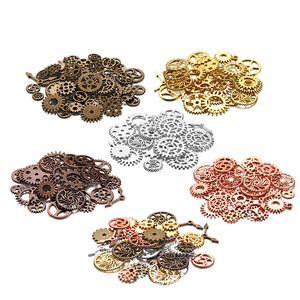 Alloy Mechanical Gears DIY Jewelry Accessories Metal Phone <b>Case</b> Decorations Multicolor Steampunk Style - Product Image 1