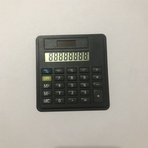 815B Calculator Battery Powered Black ABS Material Handbag Size Notebook Style Multi Purpose - Product Image 2