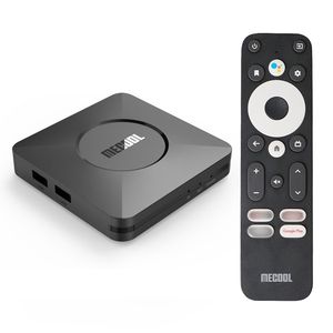 Boîtier <span class=keywords><strong>TV</strong></span> numérique Mecool M2 Pro Android 11 personnalisé en usine, lecteur multimédia Amlogic S905Y4 Quad Core 2 Go 16 Go, sortie 4K, LAN 100M - Product Image 1