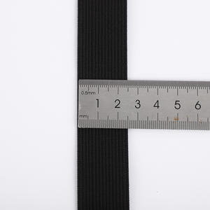 ผ้ายืดถักแบบสกินนี่6-100มม. สีดำ/ขาวแบบกำหนดเอง - Product Image 4